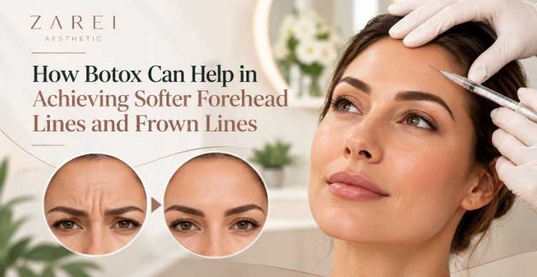 How Botox Can Help in Achieving Softer Forehead Lines and Frown Lines