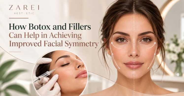 Botox and fillers for improved facial symmetry